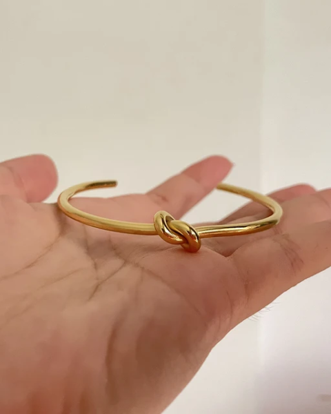Knot Adjustable Bangle Bracelet