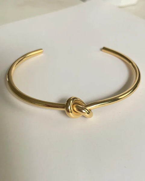 Knot Adjustable Bangle Bracelet