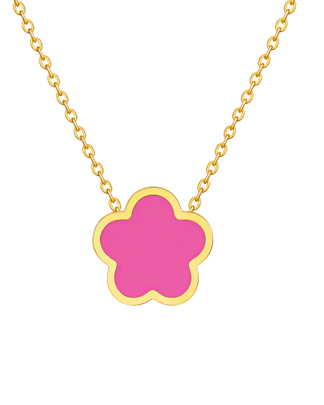 Serenade Enamel Floral Chain