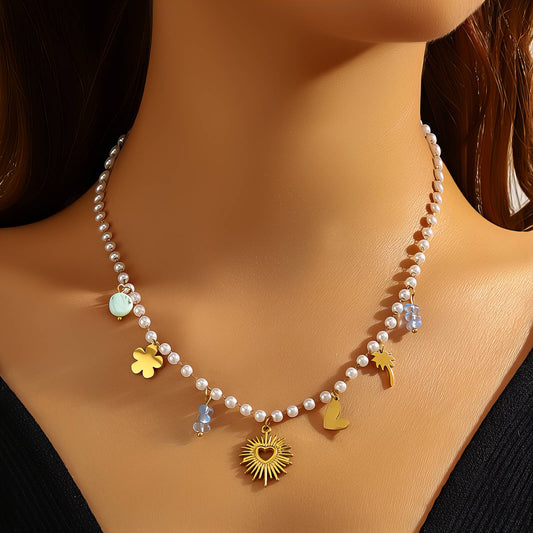 Azure Shoreline Necklace