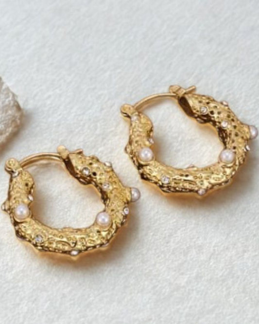 Regalia Hoop Earrings