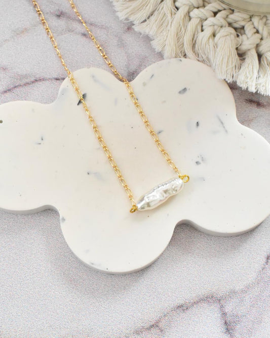 Handmade Pearl Link Chain