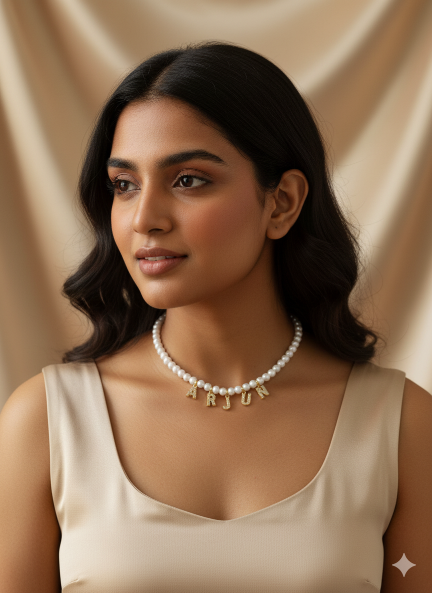 Handmade Customized Pearl Chain