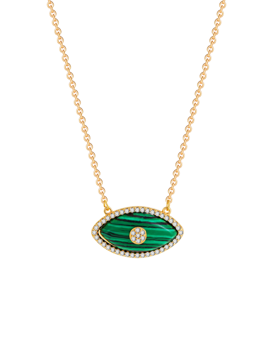 Evil Eye Natural Stone Chain
