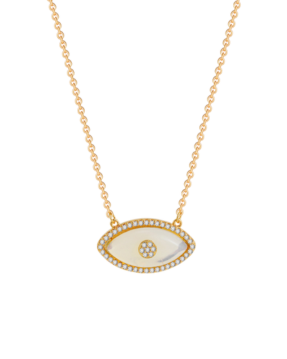 Evil Eye Natural Stone Chain