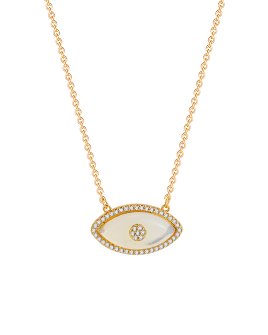 Evil Eye Natural Stone Chain