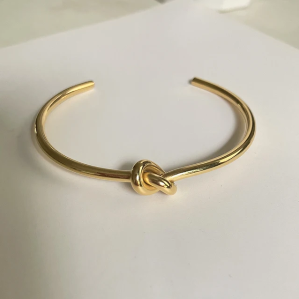 Knot Adjustable Bangle Bracelet