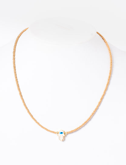 Gold Beads Chokers