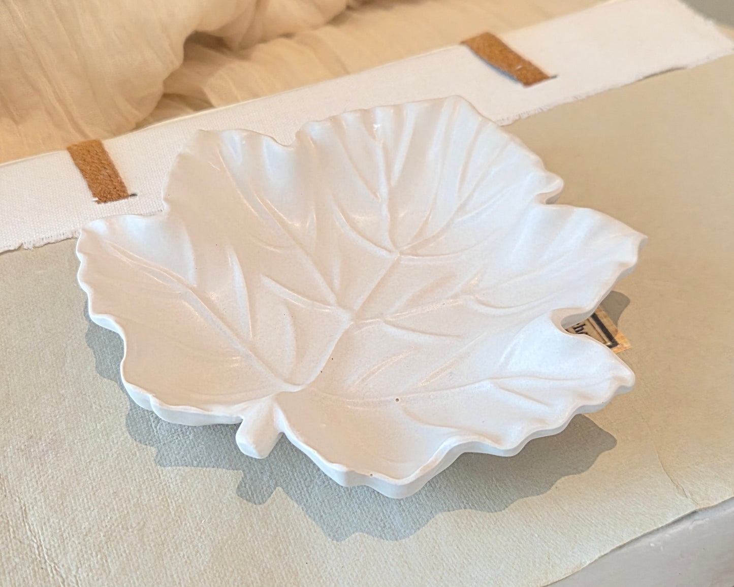 Handmade Real Leaf - Trinket Tray