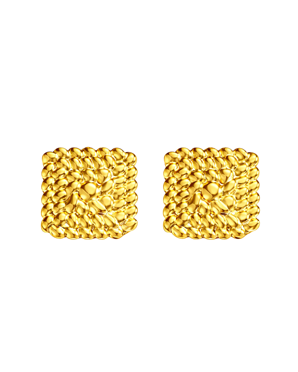 Square Statement Studs