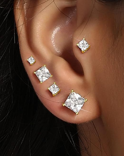 Stella Square Studs