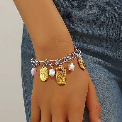 Celestial Charm Story Bracelet