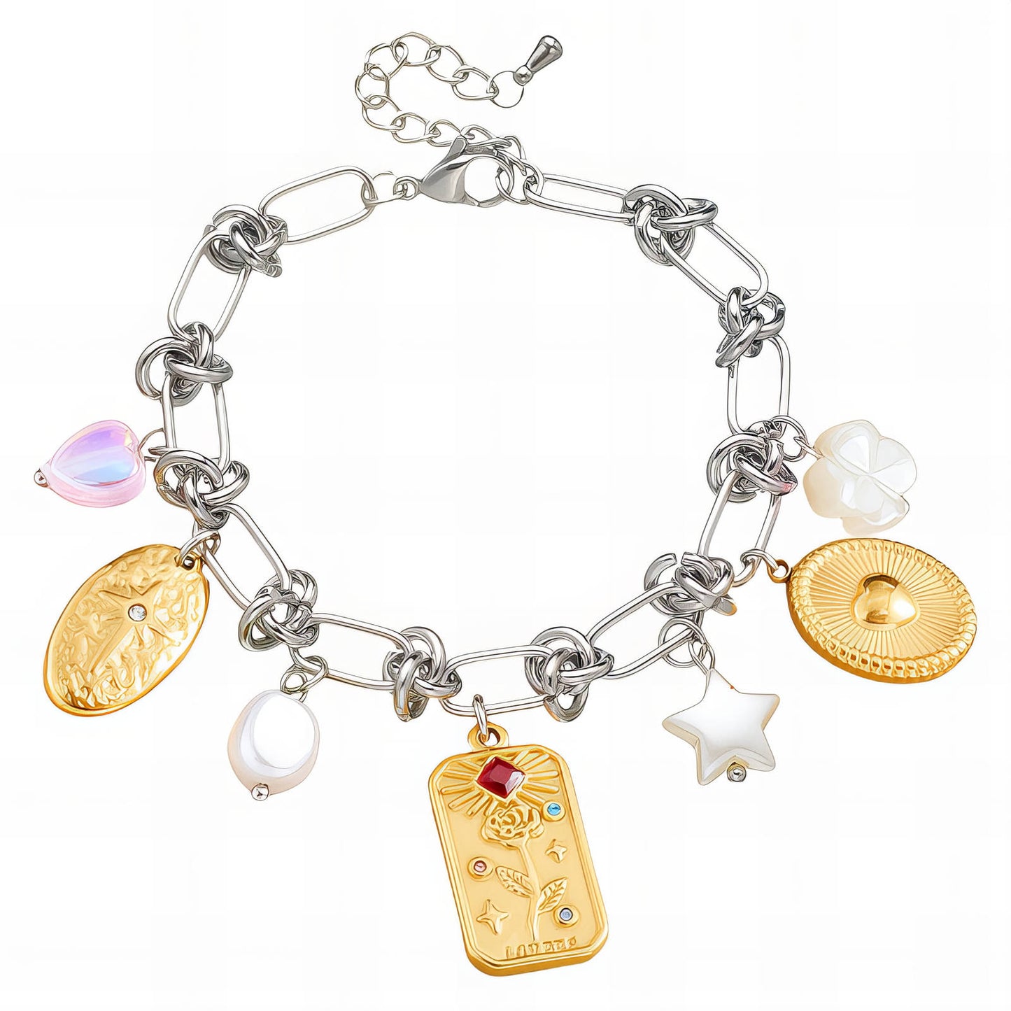 Celestial Charm Story Bracelet