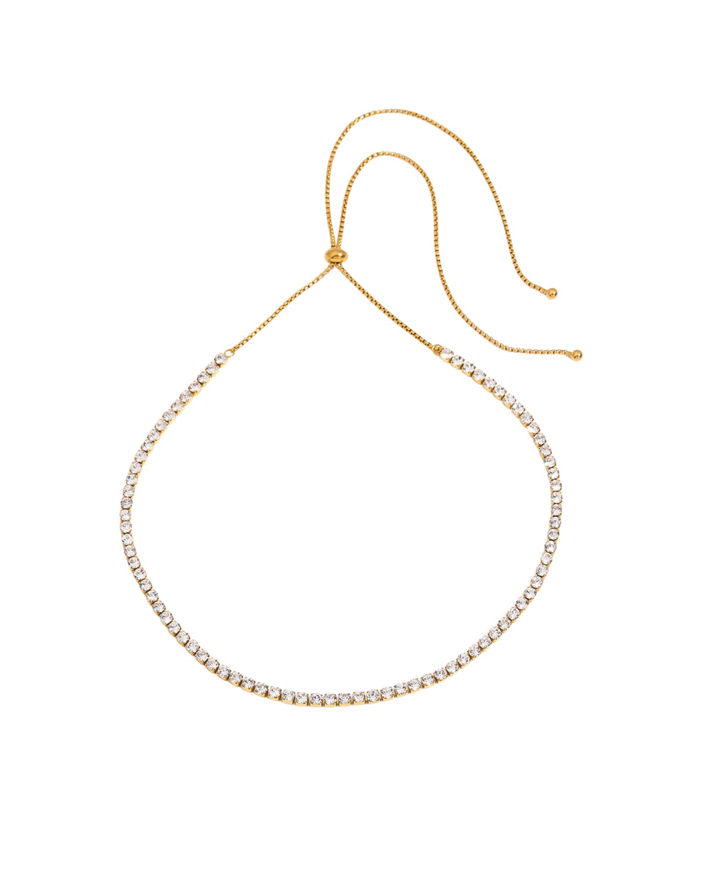 Stella Adjustable Bolo Tennis Necklace