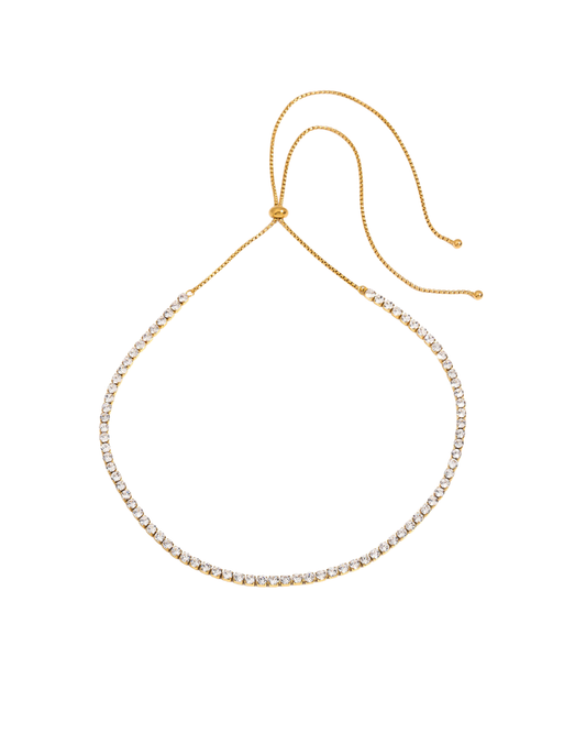 Stella Adjustable Bolo Tennis Necklace