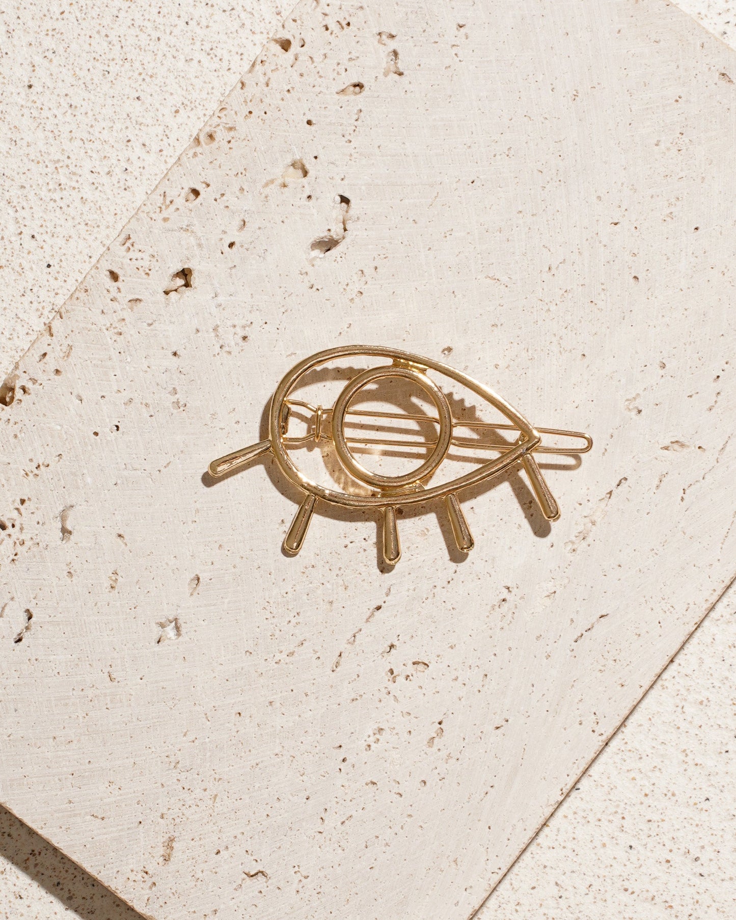 Golden Evil Eye Hair Pin