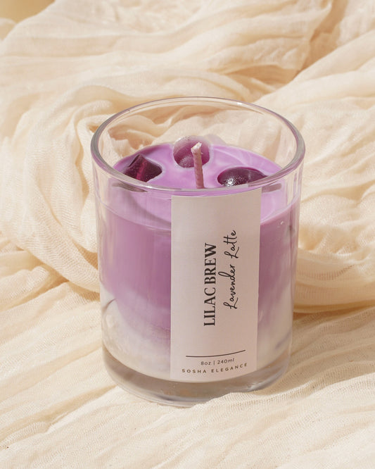 Lilac Brew Candle