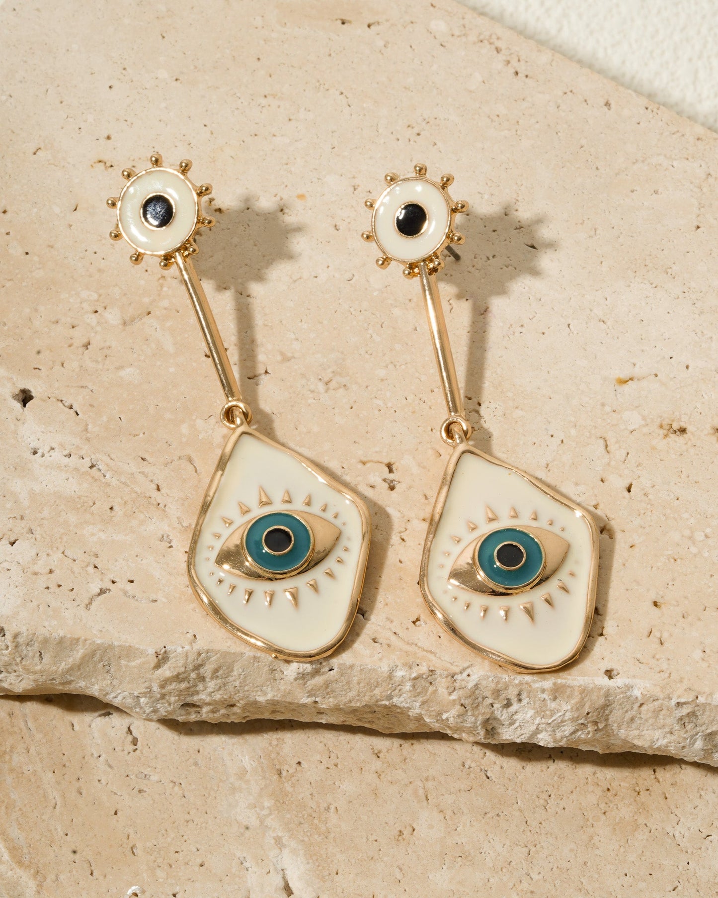 Mystic Gaze Drop Earrings
