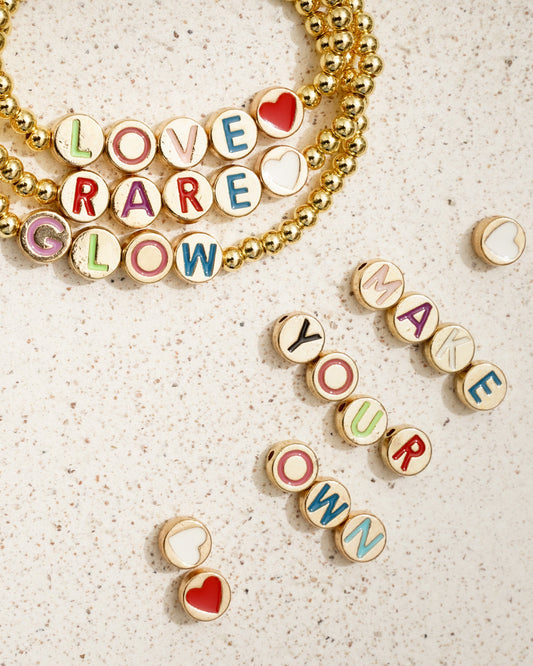 Golden Bead Custom Bracelet