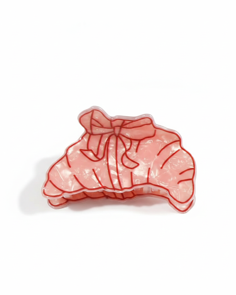 Croissant Hair Claw Clip