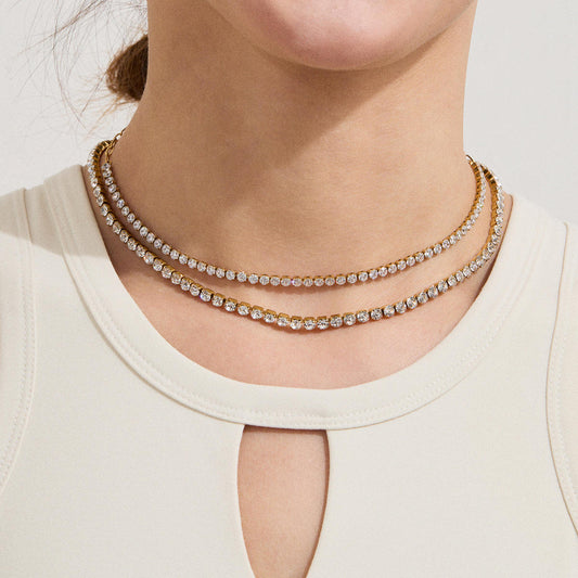 Stella Adjustable Bolo Tennis Necklace