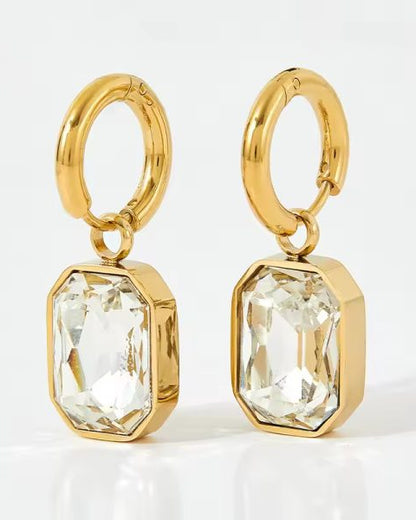 Stone Dangling Earrings