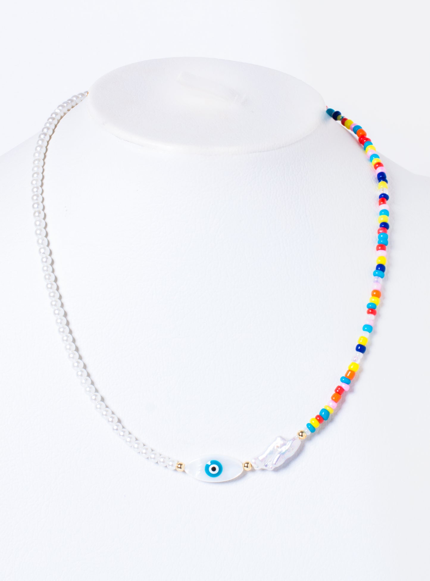 Multi Color Beaded Evil Eye