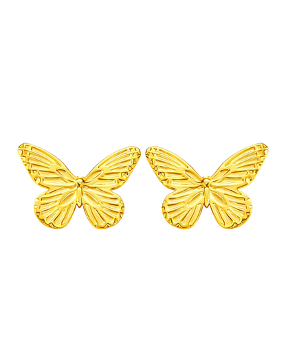 Ethereal Wings Stud Earrings