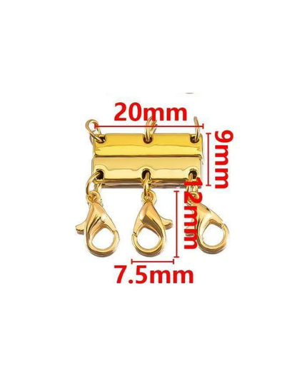 Multi-Strand Layering Necklace Clasp
