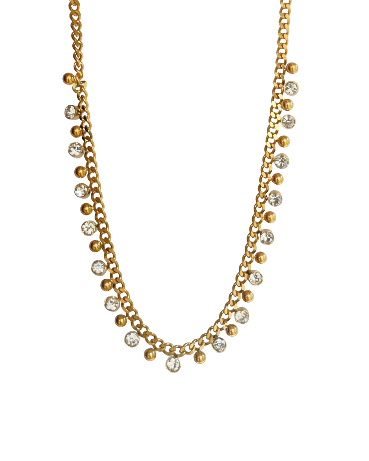 Starlight Draping Choker Necklace