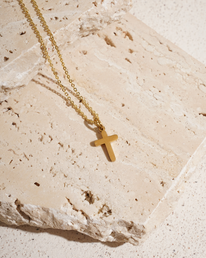 Grace Golden Cross Pendant Chain