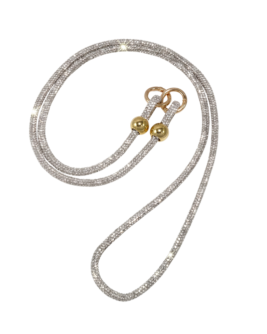 Shimmer Rhinestone Crossbody Phonechain