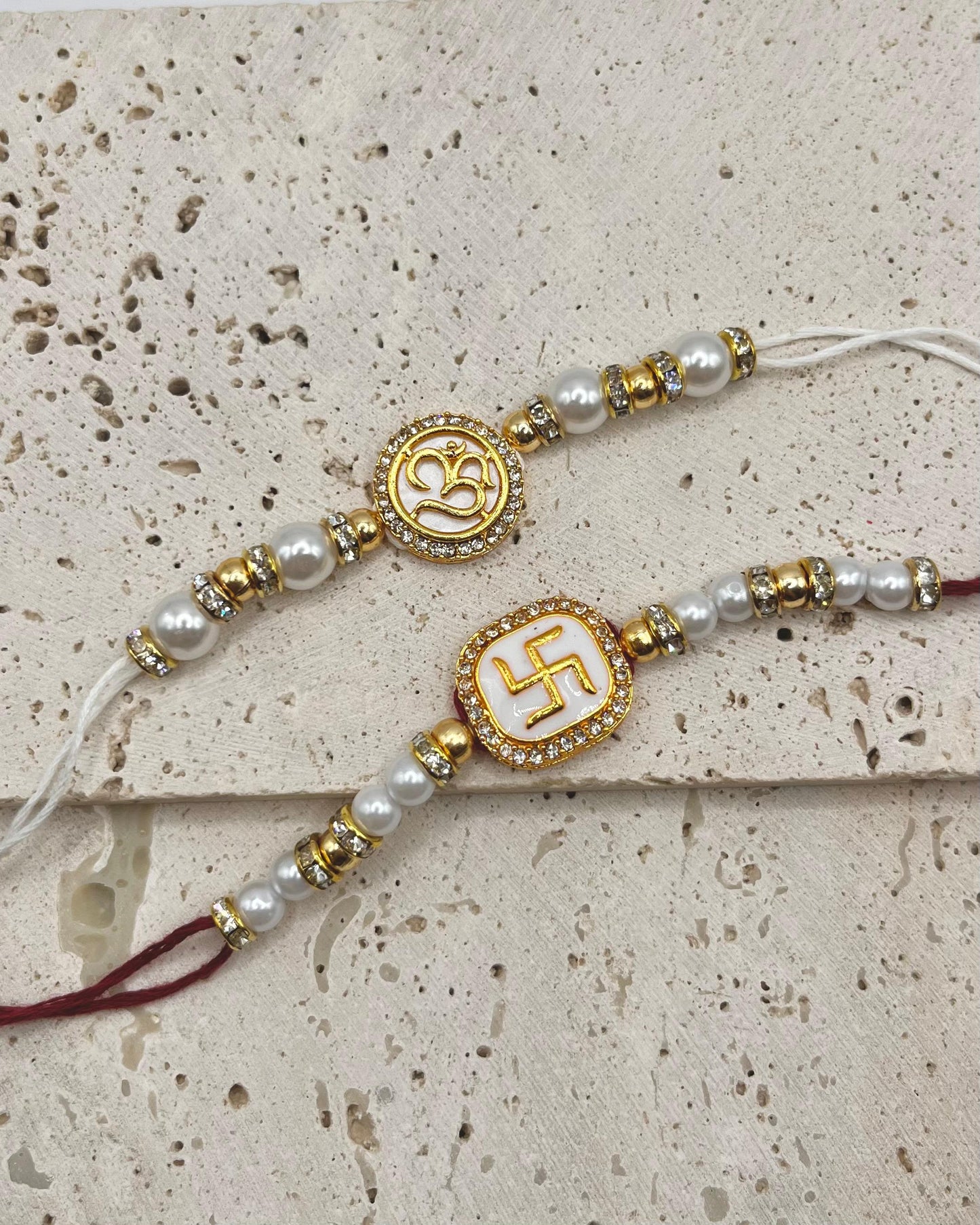 Om & Swastik Rakhi