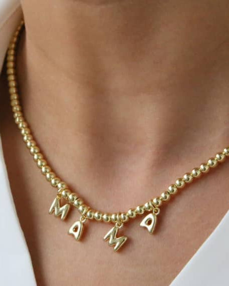 MAMA Beaded Chain