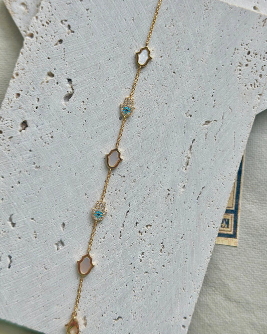 Dainty Hamsa Chain