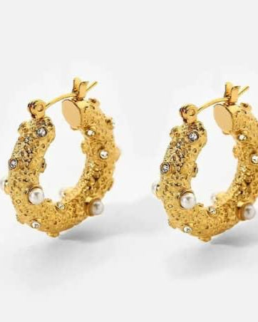 Regalia Hoop Earrings
