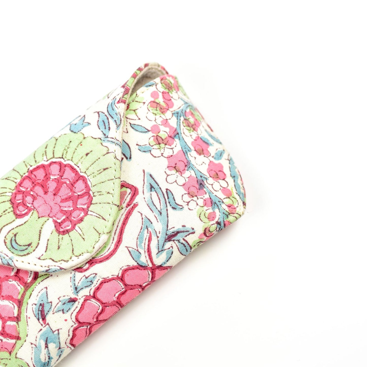 Handmade Cloth Eye Glass Pouches - White