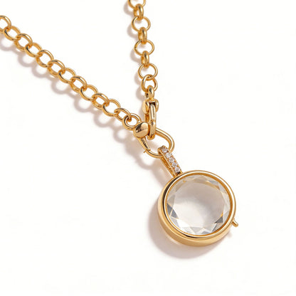 Floating Necklaces - Small Circle