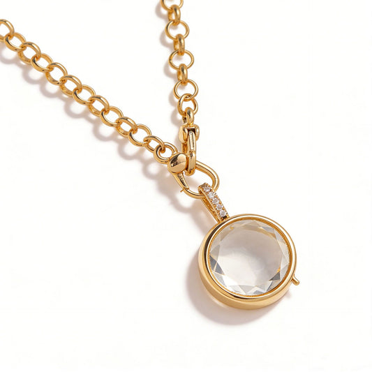 Floating Necklaces - Small Circle