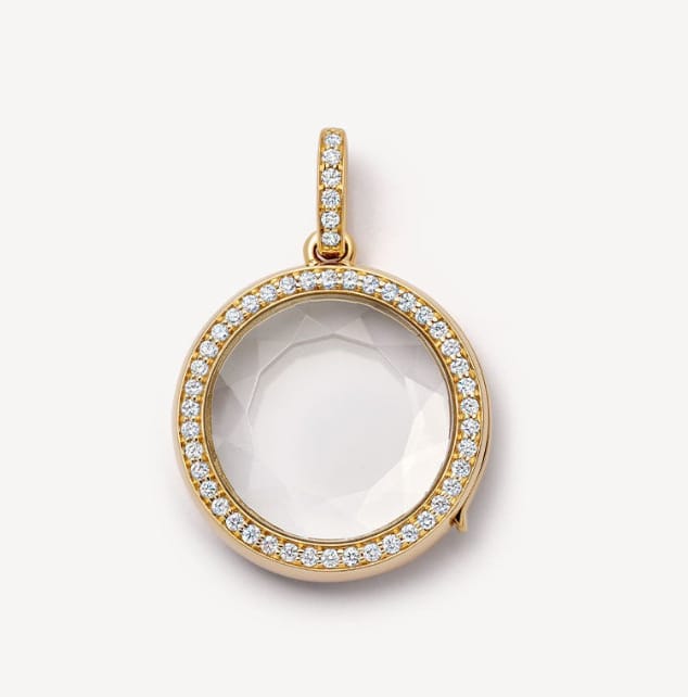Floating Charm Necklaces - Circle