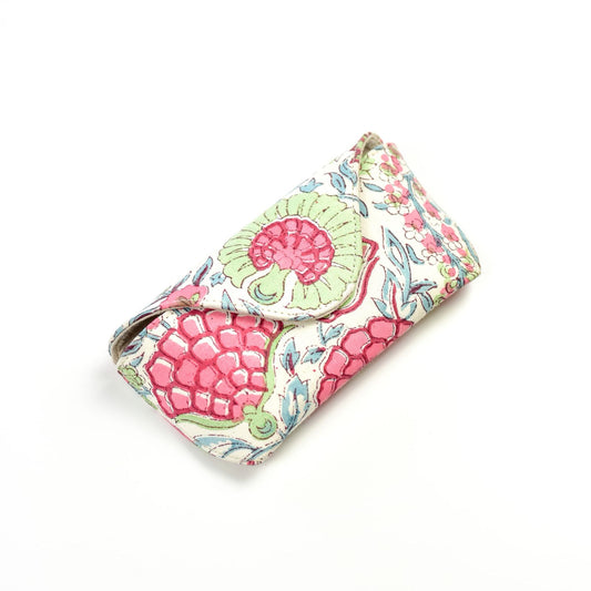 Handmade Cloth Eye Glass Pouches - White