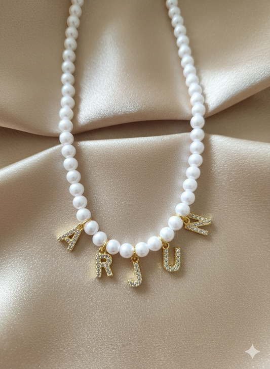 Handmade Customized Pearl Chain