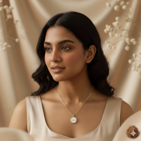 11.11 Chain in White