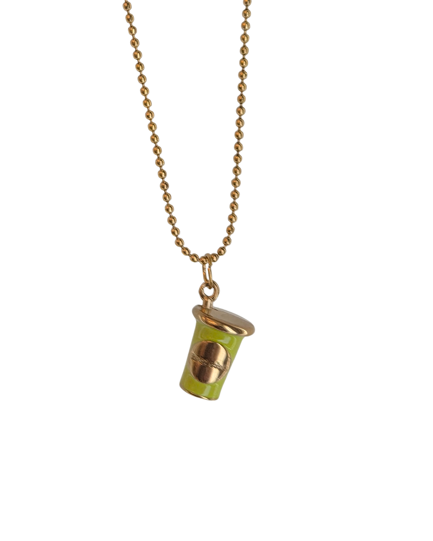 Matcha Cup charm Chain